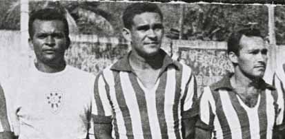 Três dos campeões de 1959 pelo Capelense : Zé de Gemi, Nadir e Bernardino.