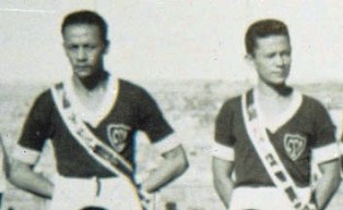 Zé Maria e Nivaldo Yang Tay atuavam pelo CSA. (Foto : www.museudosesportes.com.br)