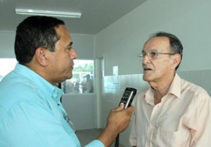 Eu e Lauthenay Perdigão, dia 16 de julho de 2010.