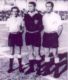 Rubens Cerqueira, Armindo Tavares e Edson Matos. (Foto : www.museudosesportes.com.br)