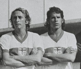 Roberto Menezes e Ronaldo Brito. (Foto : www.museudosesportes.com.br)