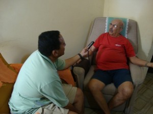 Entrevistando meu amigo, apaixonado pelo CRB, George do Couto, o Seu George.