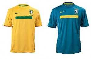 Novas camisas da Seleção Brasileira.