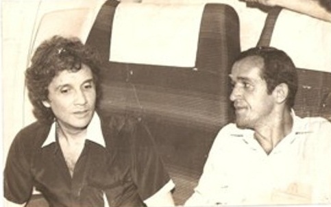 rodioerc 001 Ródio Nogueira entrevista Roberto Carlos. (Foto : álbum de família)